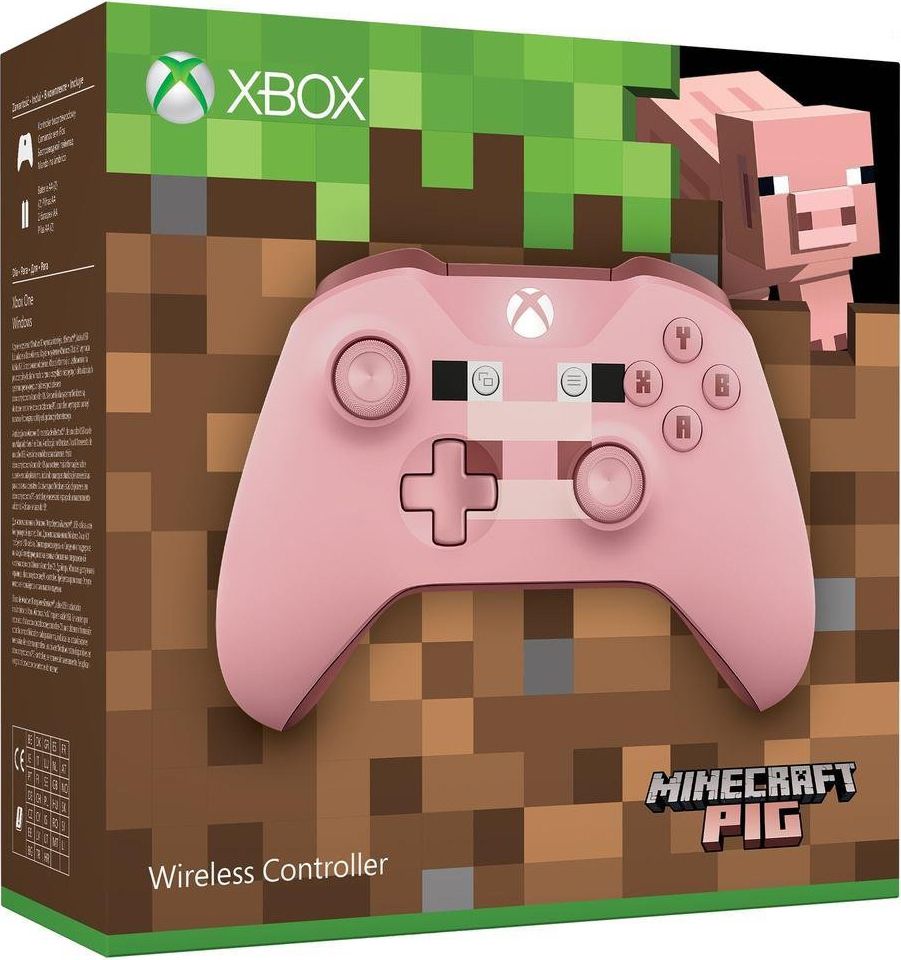 Controller Xbox One Wireless (Minecraft Pig)