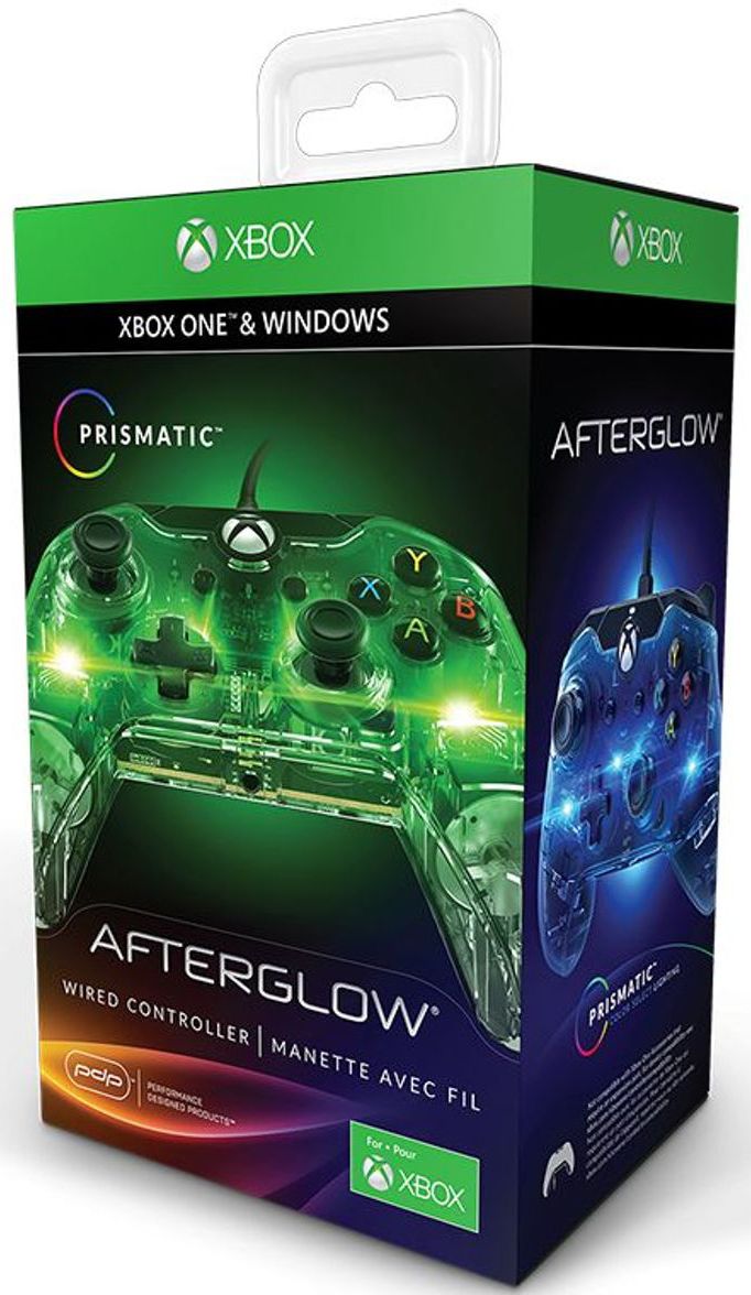 Controller Xbox One Wired Afterglow New Prismatic