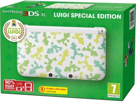 Nintendo 3DS XL (Luigi Special Edition)