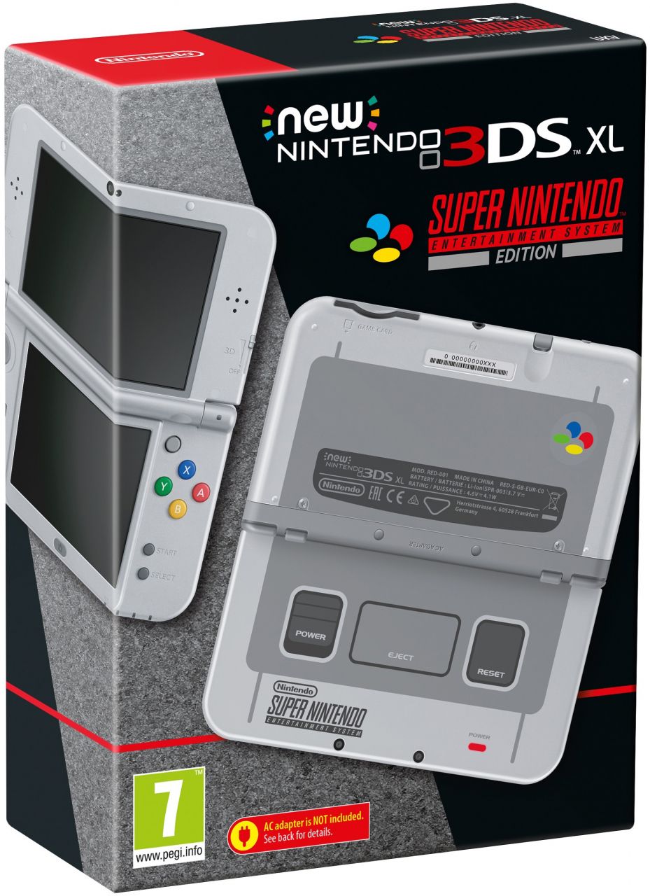 New Nintendo 3DS XL (Super Nintendo Edition)