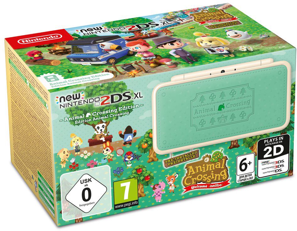 New Nintendo 2DS XL (Animal Crossing Edition)