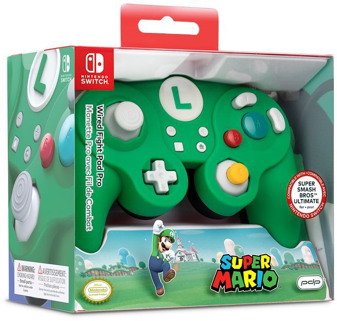 Nintendo Switch Fight Pad Pro Wired (Luigi) Nintendo Switch